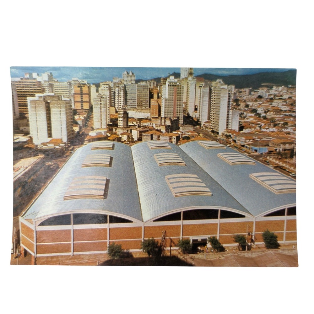 Mercator Brasil Turistico Postcard 79 Belo Horizonte MG Mercado Municipal